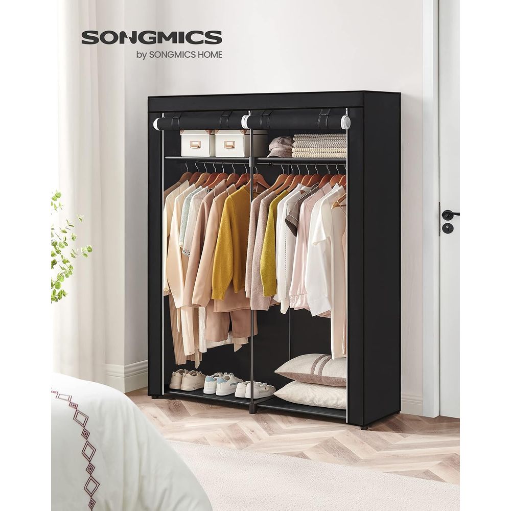 Armario Portátil, Perchero par - Wardrobe Closet Portable Fabric Cover reseña y precio