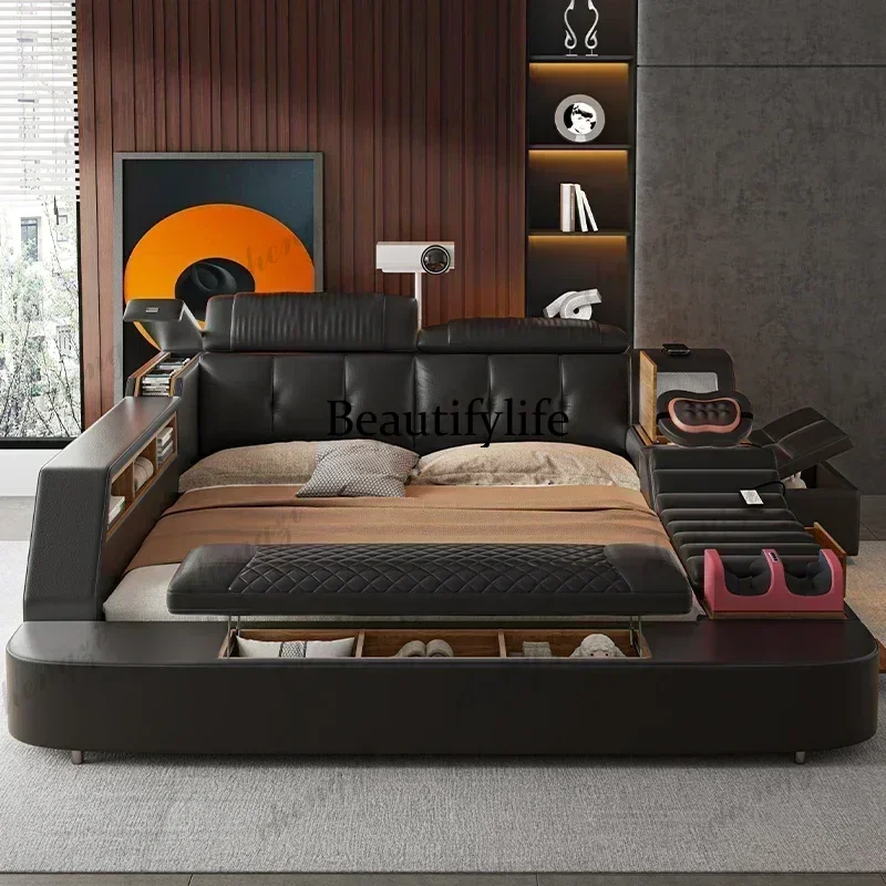 Cama Doble King Size Negra P3  - King Size Bed Frame With Storage Drawers reseña y precio