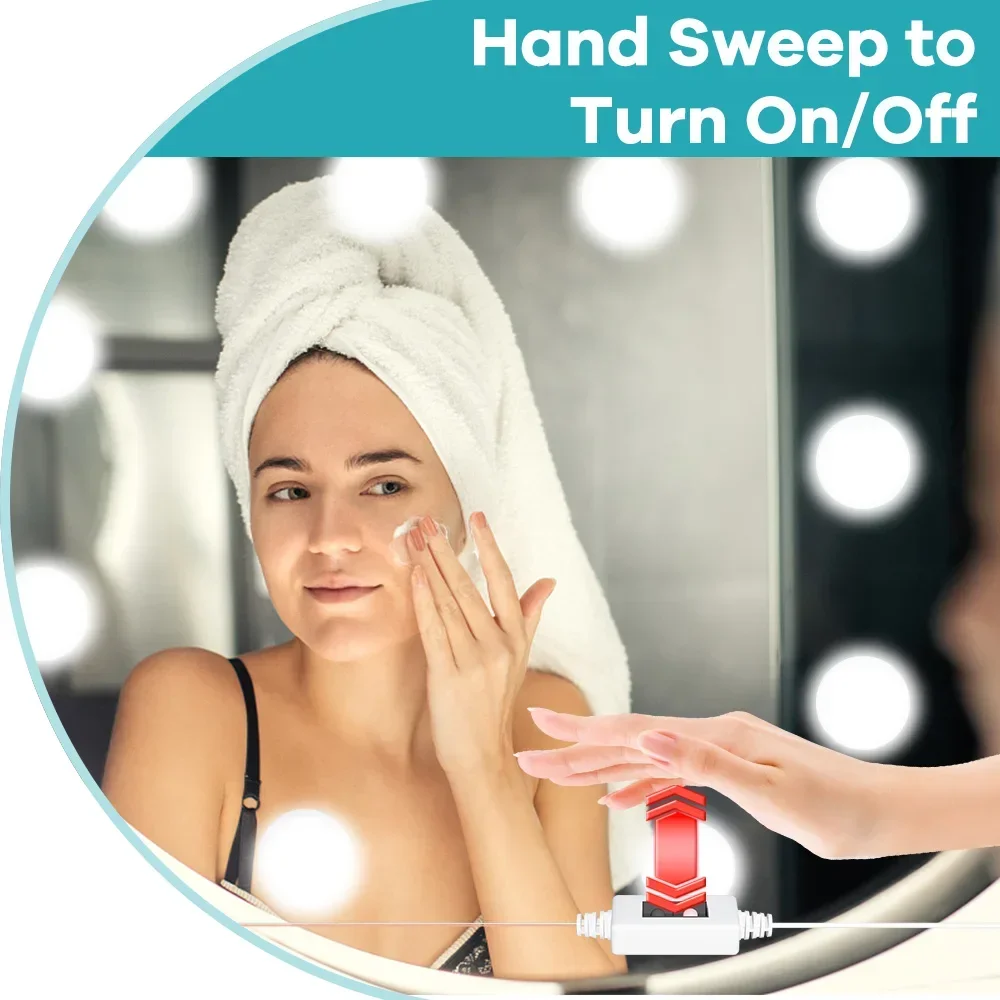 Luces LED de Maquillaje para M - Dressing Table Vanity With Lighted Mirror reseña y precio